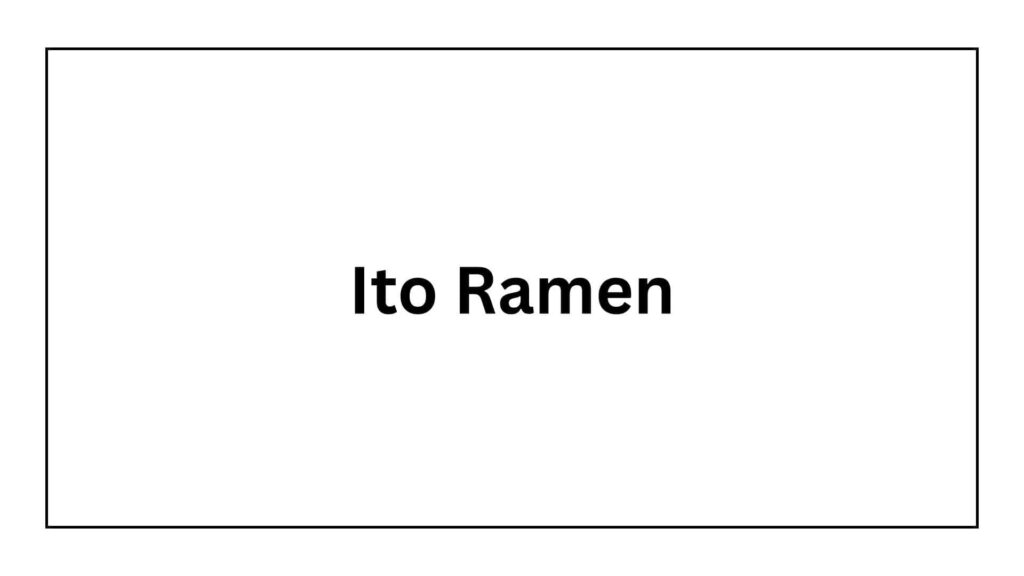 ito-ramen